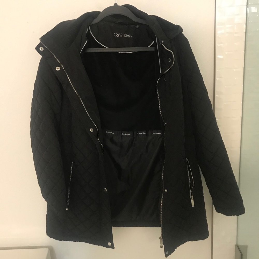 Calvin Klein quilted jacket